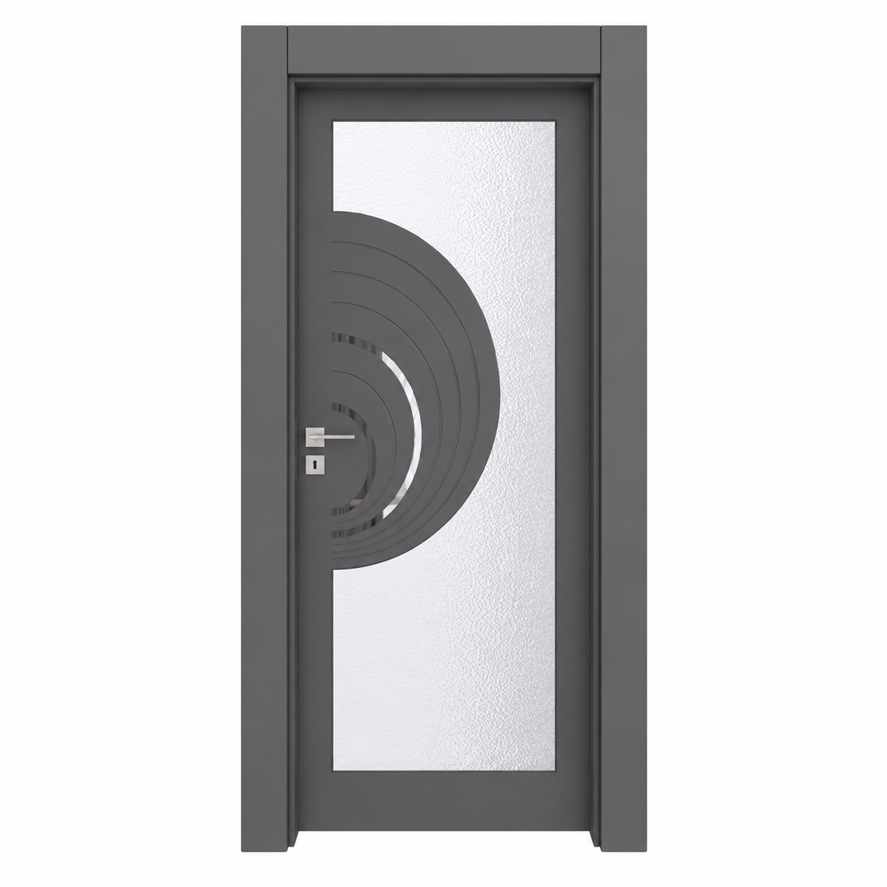 BY-6005V Porte intérieure Laqué Vitrée